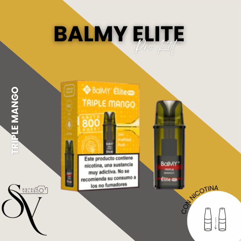 Cápsula Balmy Elite Pro Tripple Mango