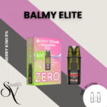 Cápsula Balmy Elite Pro Strawberry Kiwi ZERO