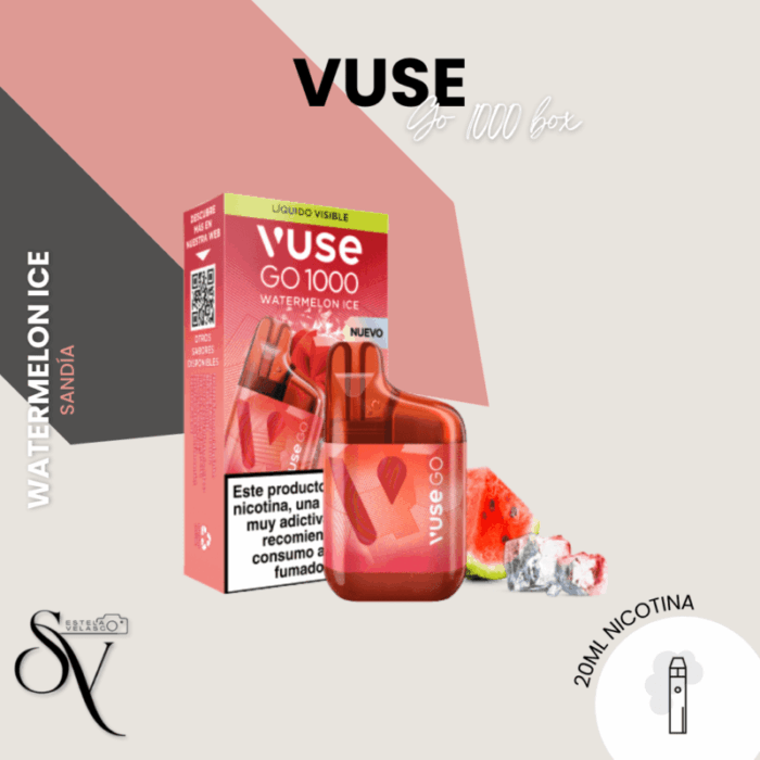 Vuse Go 1000 Box Watermelon Ice