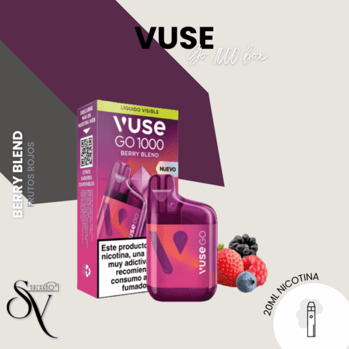 Vuse Go 1000 Box Berry Blend