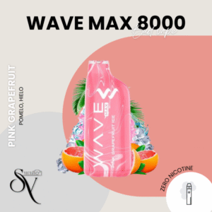 Bud Vape Wave Max 8000 Pink Grapefruits