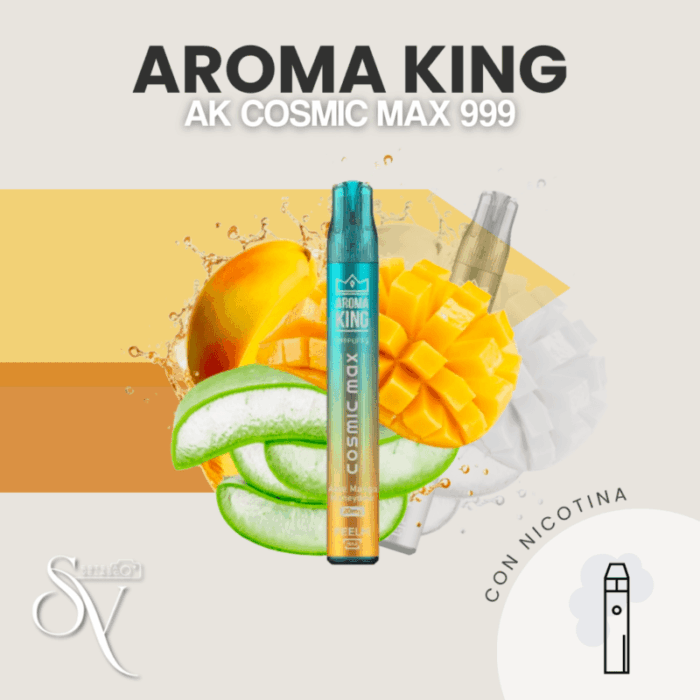 Aroma King cosmic Max 999 Aloe Mango Honeydew