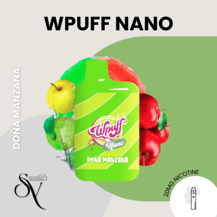 Wpuff nano Doña manzana