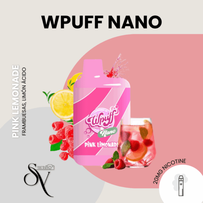Wpuff nano Pink lemonade