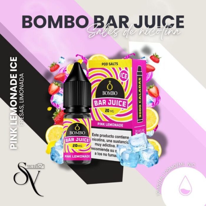 Sales de nicotina Bombo bar juice - pink lemonade