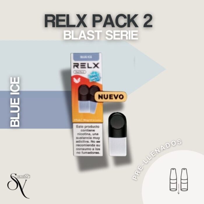 Cápsulas Blue Ice Relx (Pack 2)