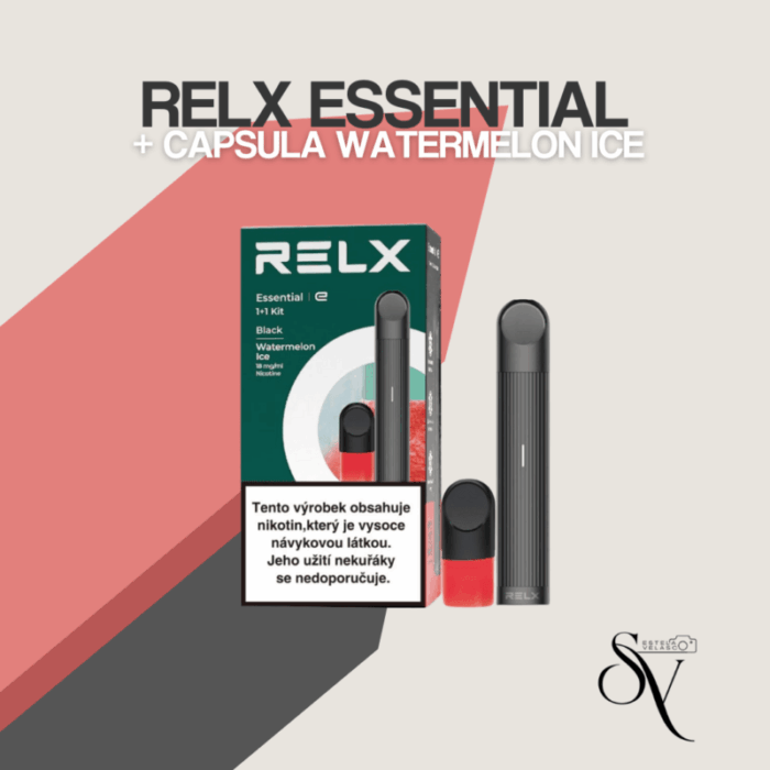 Kit Relx Essential + Cápsula Watermelon Ice