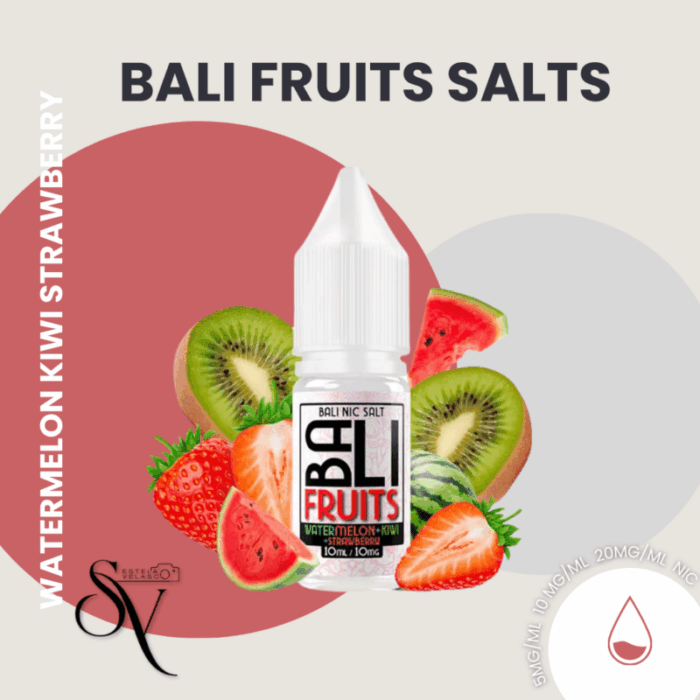 Watermelon kiwi strawberry  - Bali fruits