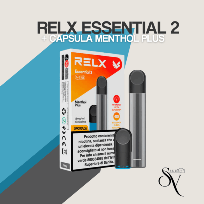 Kit Relx Essential 2 + Menthol Plus