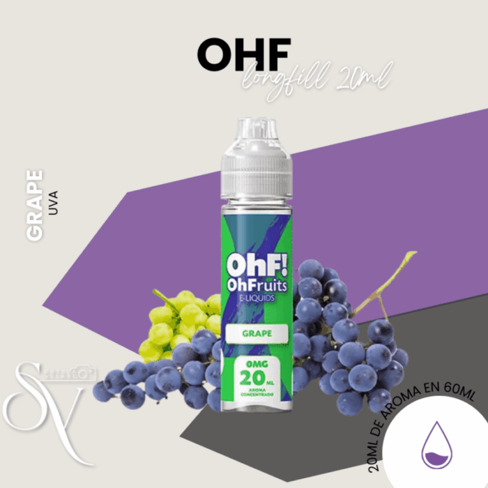 Grape OhF! longfill 20ml