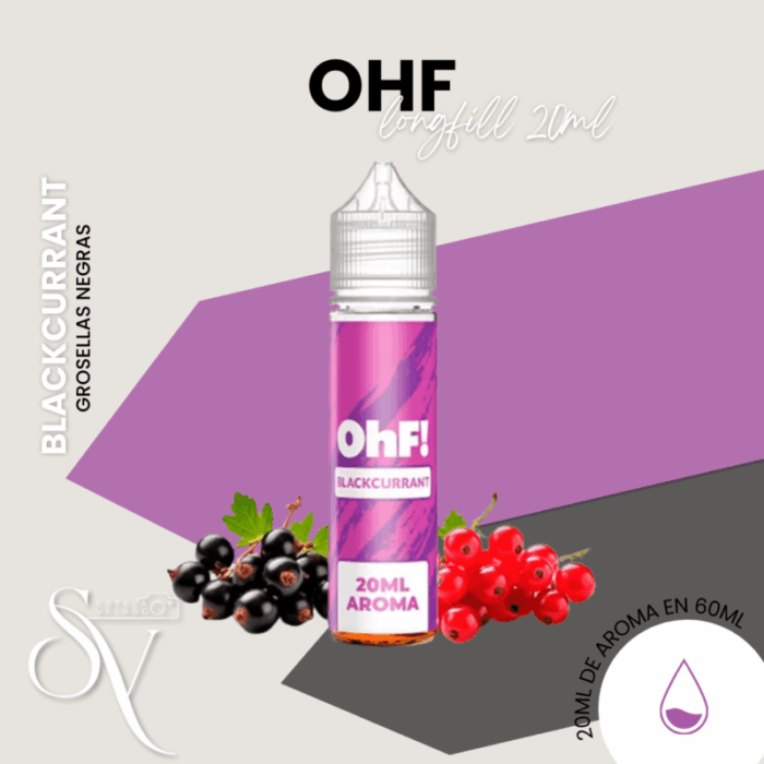 Blackcurrant OhF! longfill 20ml