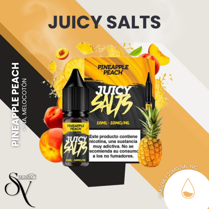 Pineapple Peach - Juicy Salts 1 Pineapple Peach - Juicy Salts