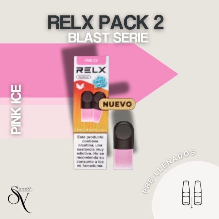 Cápsulas Pink Ice - Relx (Pack 2)