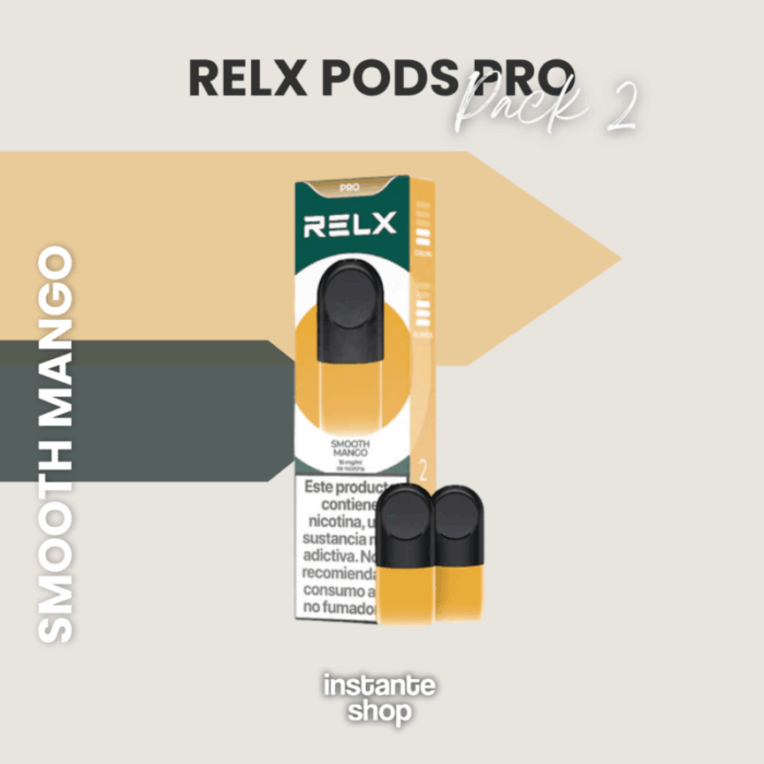 Relx Cápsulas Smooth Mango (Pack 2)