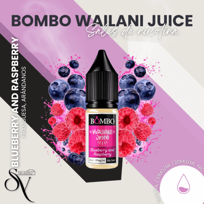blueberry and raspberry - Bombo waillani juice