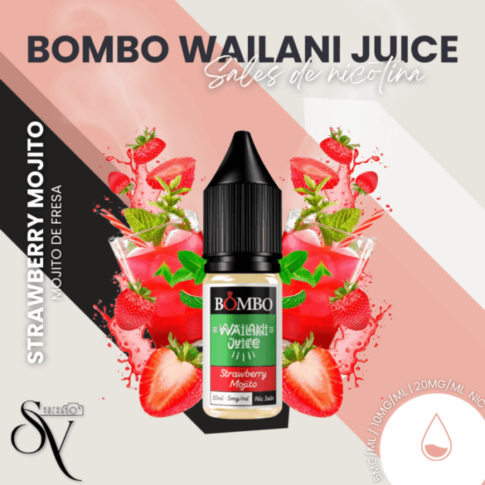 strawberry mojito - Bombo waillani juice