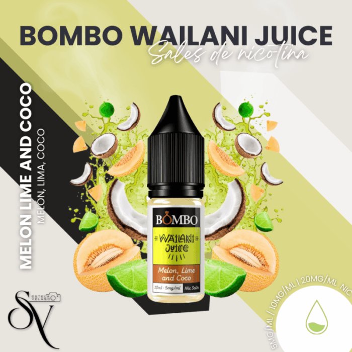 melon lime and coco - Bombo waillani juice