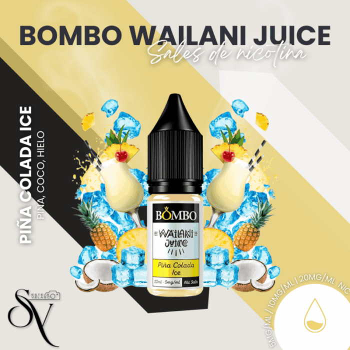 piña colada ice - Bombo waillani juice