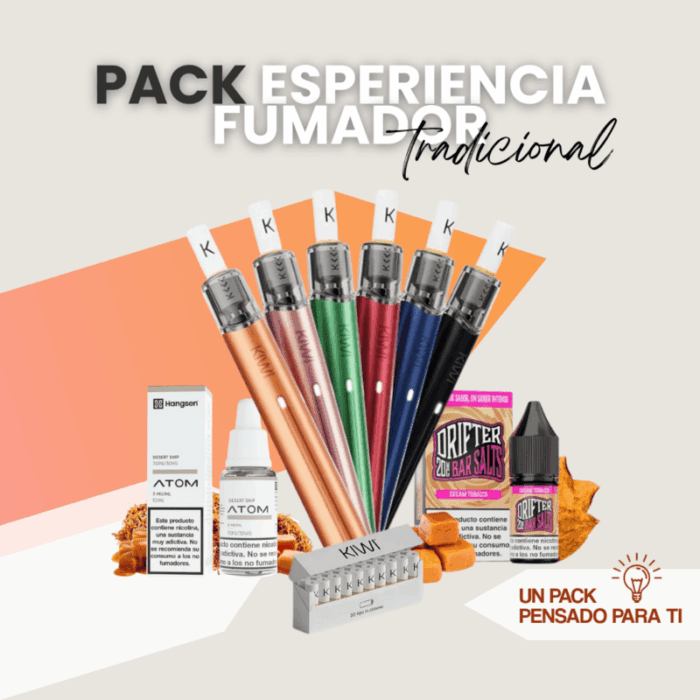 Pack Experiencia Fumador Tradicional