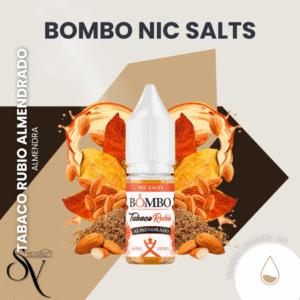 Tabaco rubio almendrado - Bombo nic Salts
