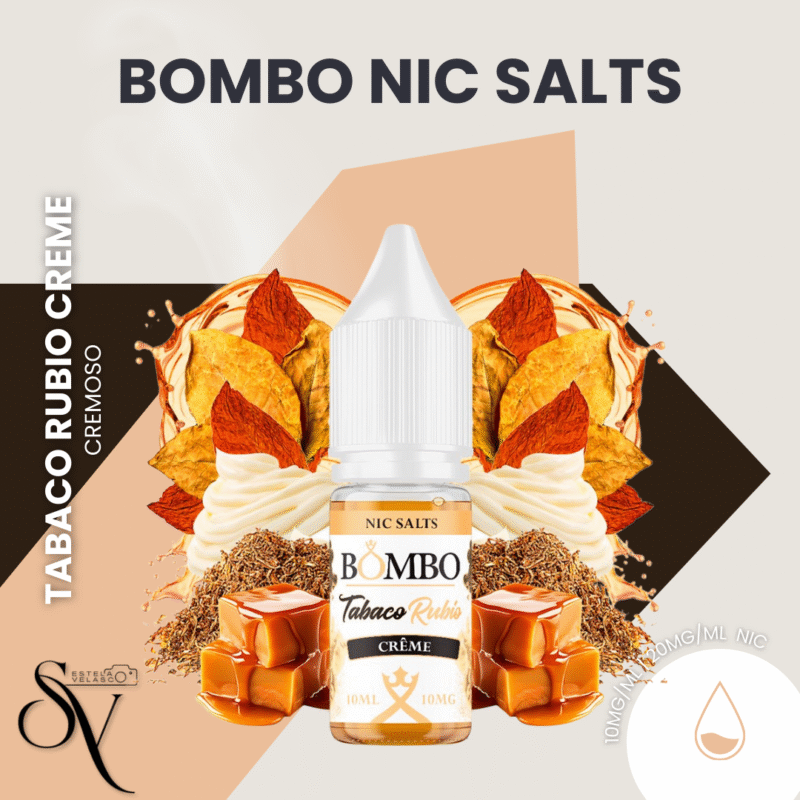Tabaco Rubio Creme - Bombo Nic Salts
