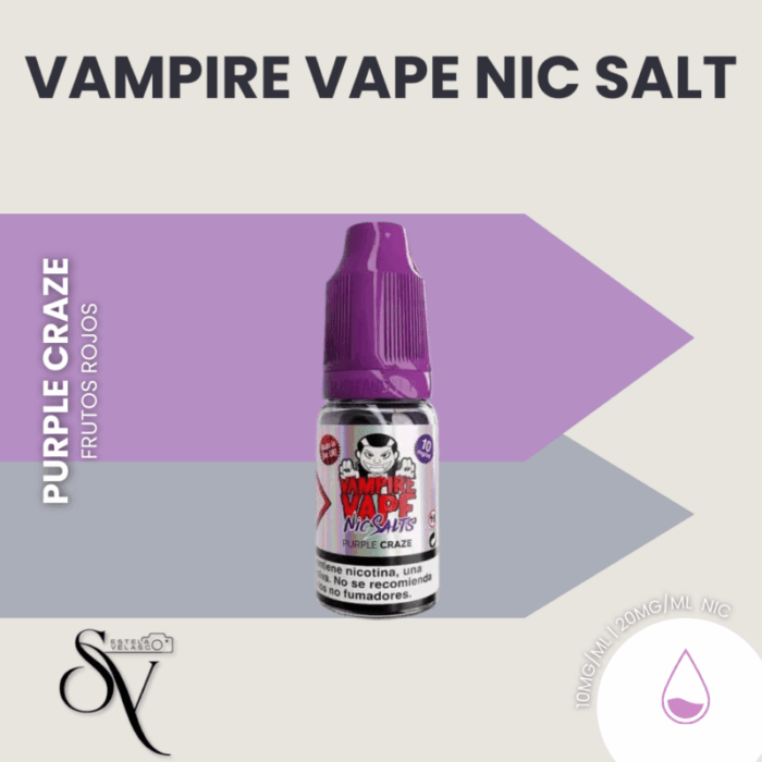 Purple craze - Vampire Vape Nic Salt