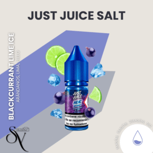 blackcurrant lime ice - Just Juice Salt