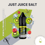kiwi and cranberry on ice - Just Juice Salt