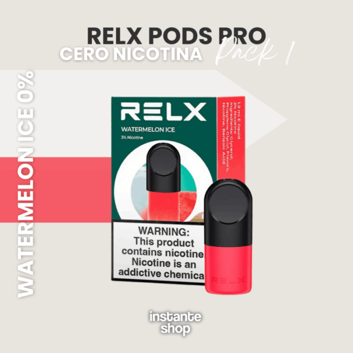 Cápsula Watermelon Ice 0mg (Pack 1) – 0mg