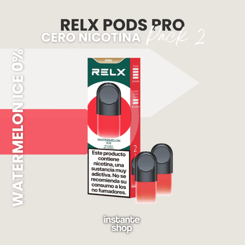Relx Watermelon Ice 0Mg (Pack 2)