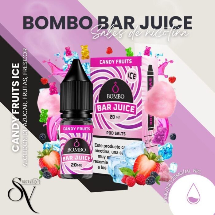 Candy Fruits Ice - Bombo Bar juice