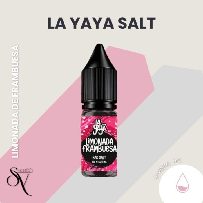 Limonada de Frambuesa - La yaya Salts