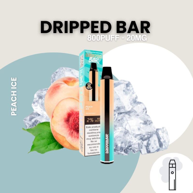 Peach Ice - Drypped Bar 1 Peach Ice - Drypped Bar