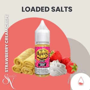 Strawberry Cream Crepe - Loaded Salts