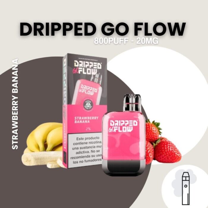strawberry banana - Dipped Go Flow