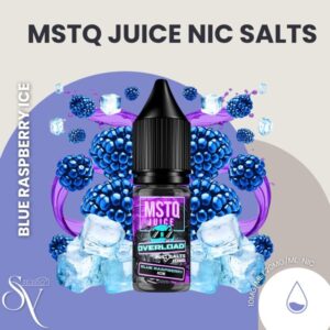 Blue Raspberry Ice - MSTQ Juice Nic Salts