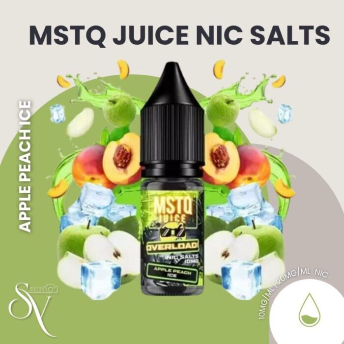 Apple Peach Ice - MSTQ Juice Nic Salts