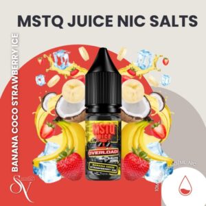 Banana Coco strawberry Ice - MSTQ Juice Nic Salts