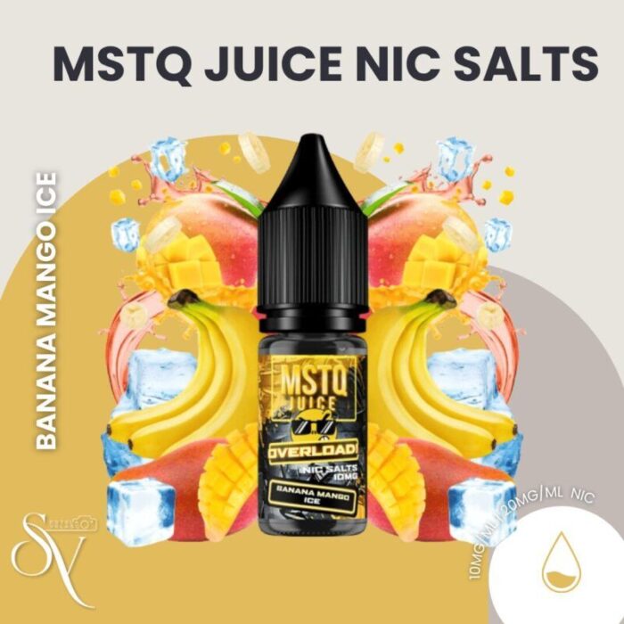 Banana Mango Ice - MSTQ Juice Nic Salts