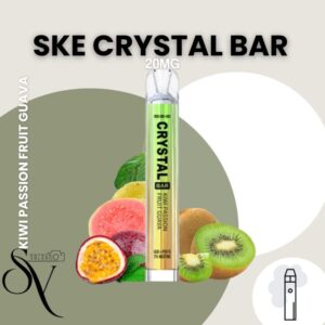 Kiwi Passion fruit Guava - Ske Crystal Bar