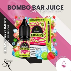 Strawberri lime ice - Bombo Bar juice