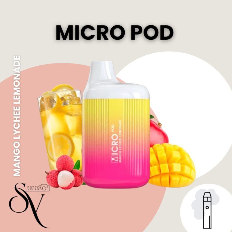Mango Lyychee Lemonade - Micro Pod 1 Mango Lyychee Lemonade - Micro Pod