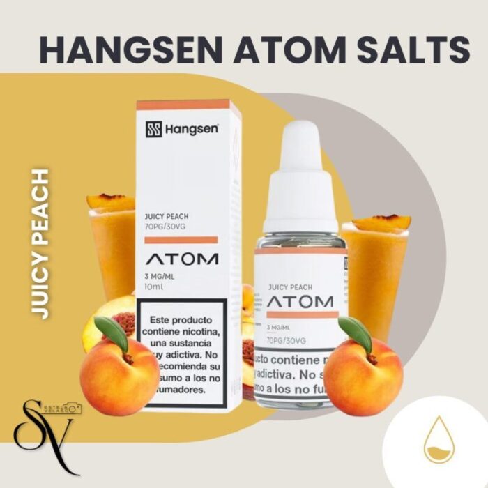 Juicy Peach - Hangsen Atom Salts