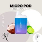 Lime Coconut SIN NICOTINA - Micro Pod