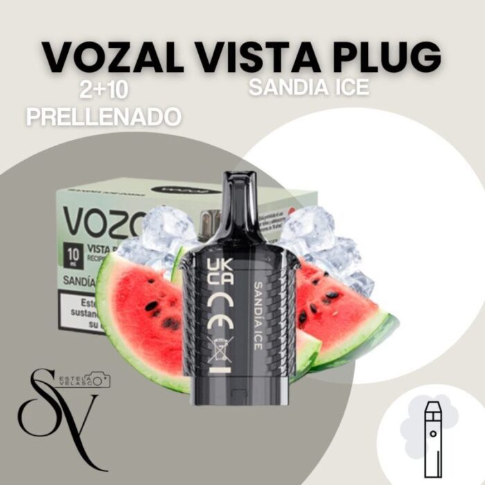 Recarga Sandía ice - 2+10 Vozal Vista Plug