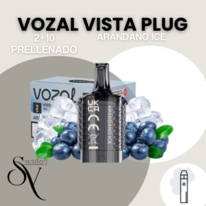 Recarga Arándano ice - 2+10 Vozal Vista Plug