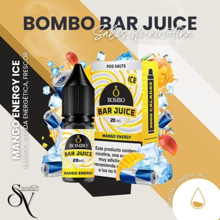 Mango energy ice - Bombo Bar juice