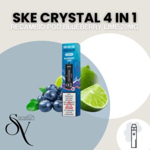 Cápsulas Blueberry lime - SKE Crystal 4 en 1