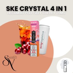 Cápsulas Fizzy Cherry - SKE Crystal 4 en 1
