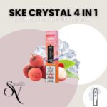Cápsulas Lychee Ice - SKE Crystal 4 en 1